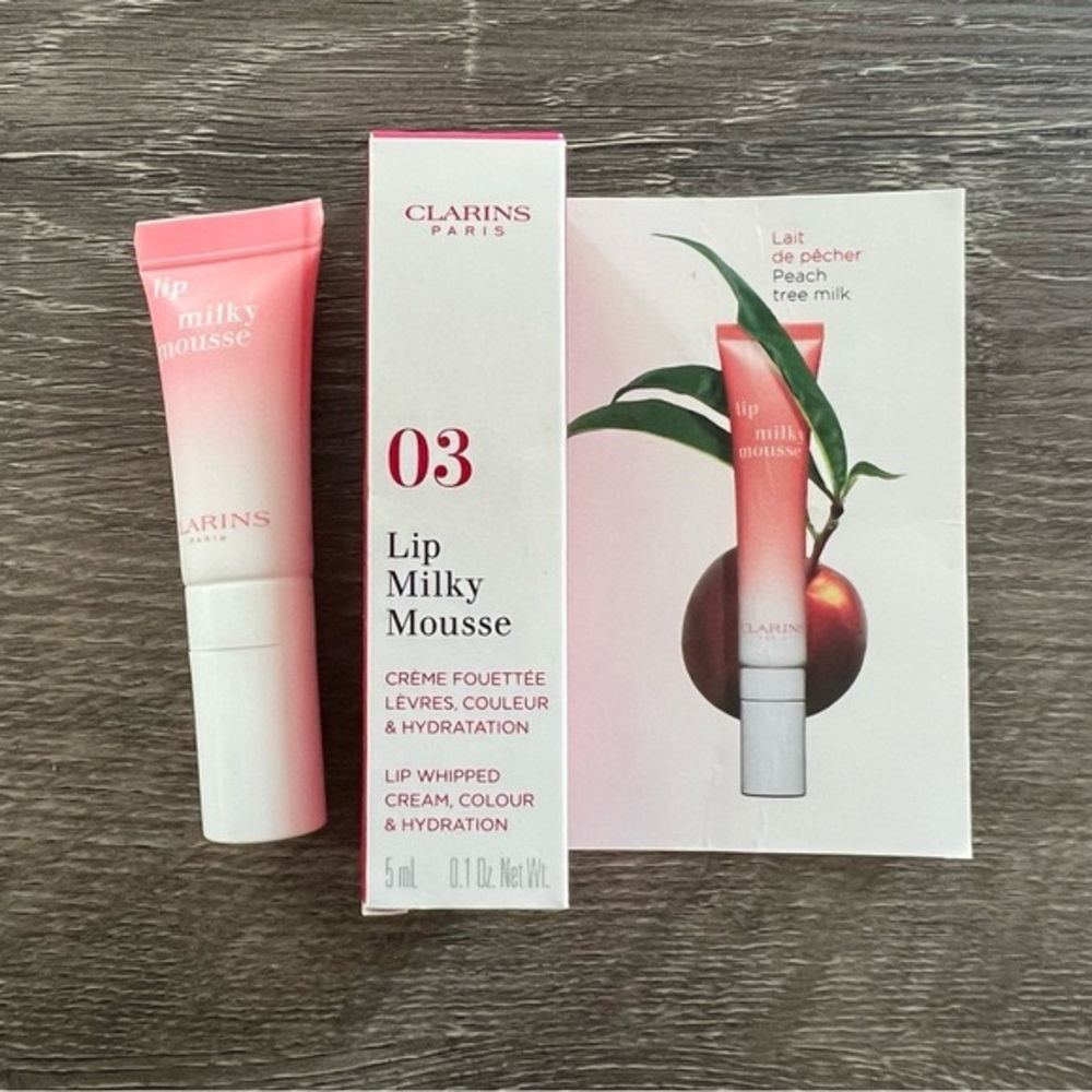 Clarins Lip Milky Mousse 03 Milky Pink 5ml